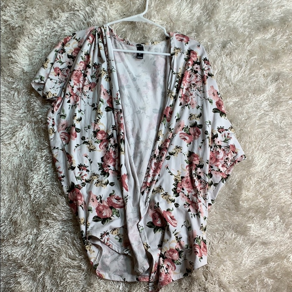 Floral cardigan